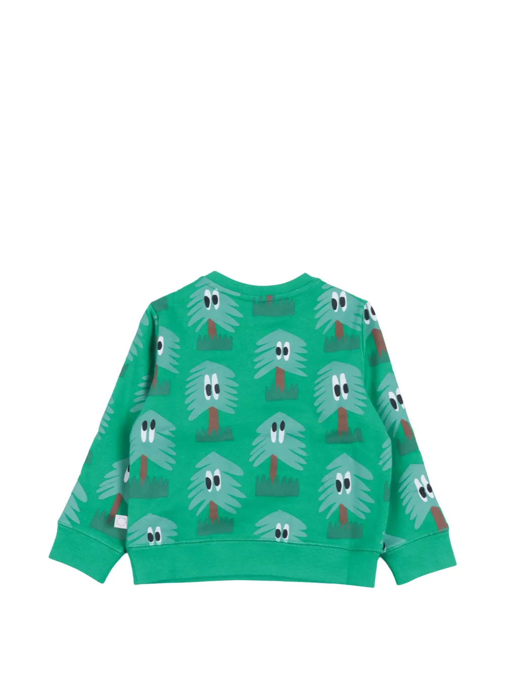 

Свитер с принтом дерева Stella Mccartney Kids, зеленый