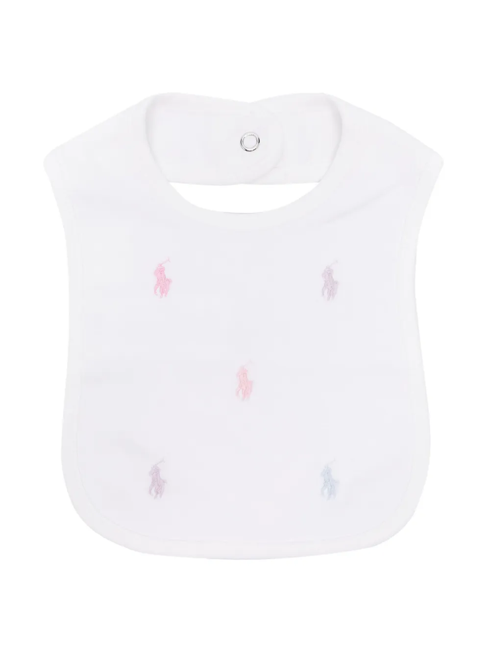 

Нагрудник с логотипом Polo Pony Polo Ralph Lauren Kids, белый