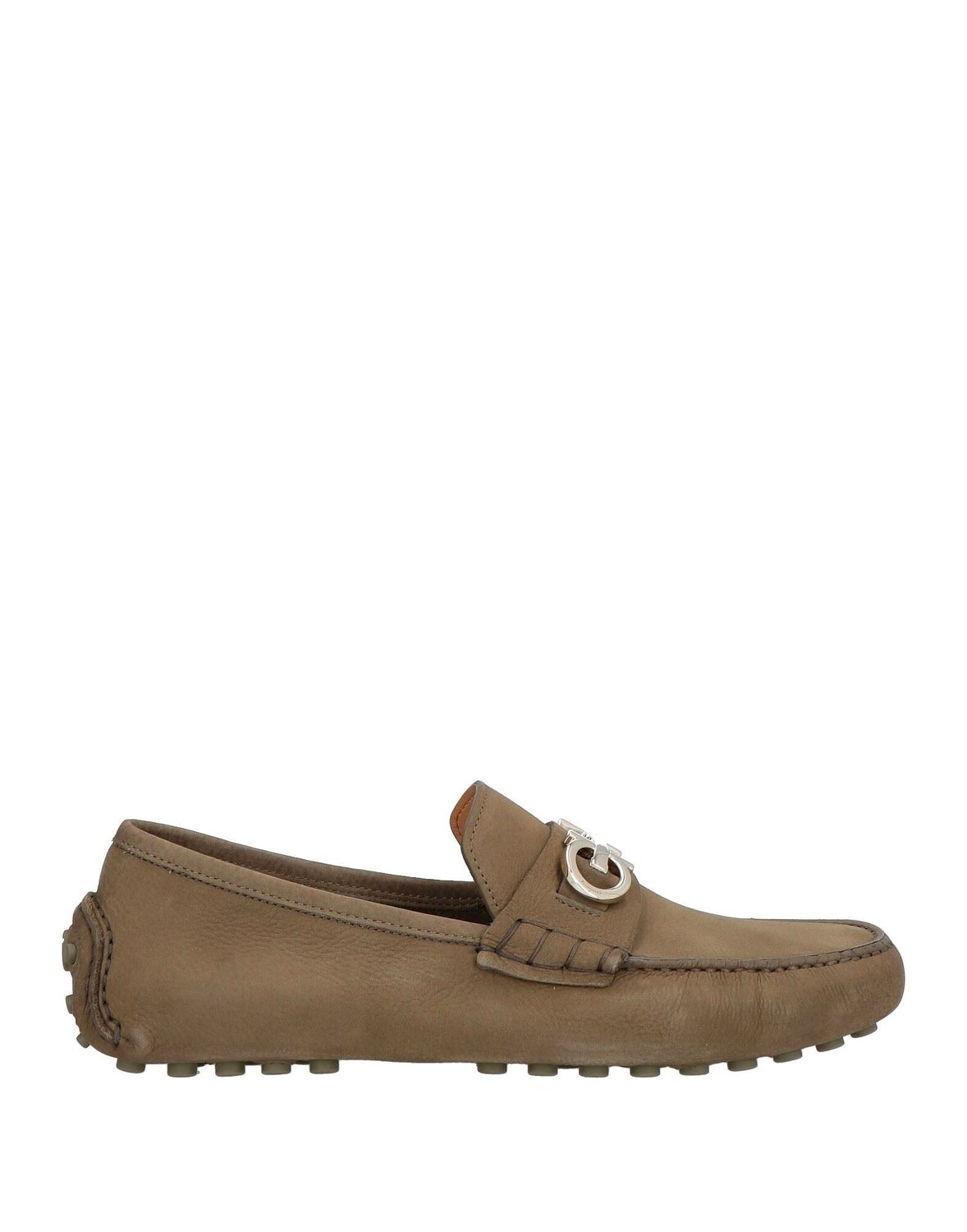 

Лоферы Ferragamo, хаки