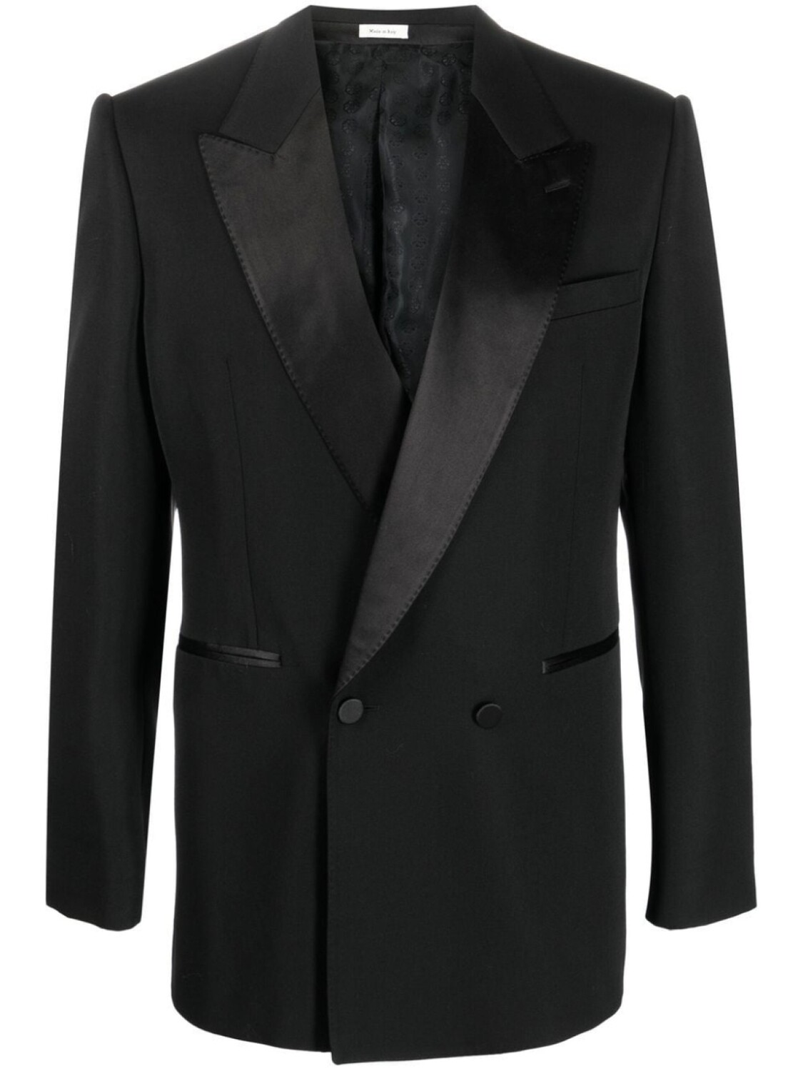 

Alexander McQueen double-breasted tuxedo blazer, черный