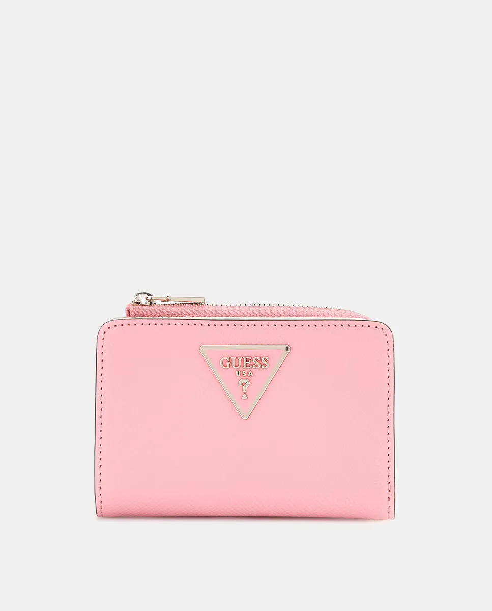 

Кошелек Laurel на молнии Guess, розовый