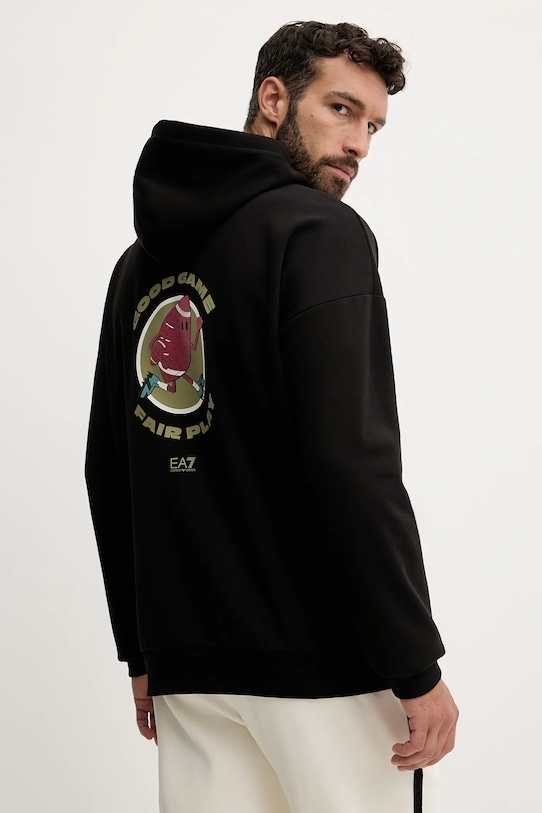 

Толстовка Ea7 Emporio Armani, черный