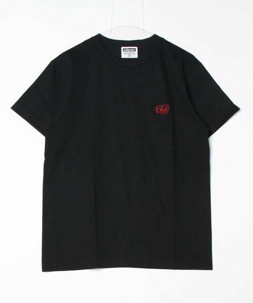 

Футболка с вышивкой в виде сердца, DBSL DOUBLE STEAL, черный