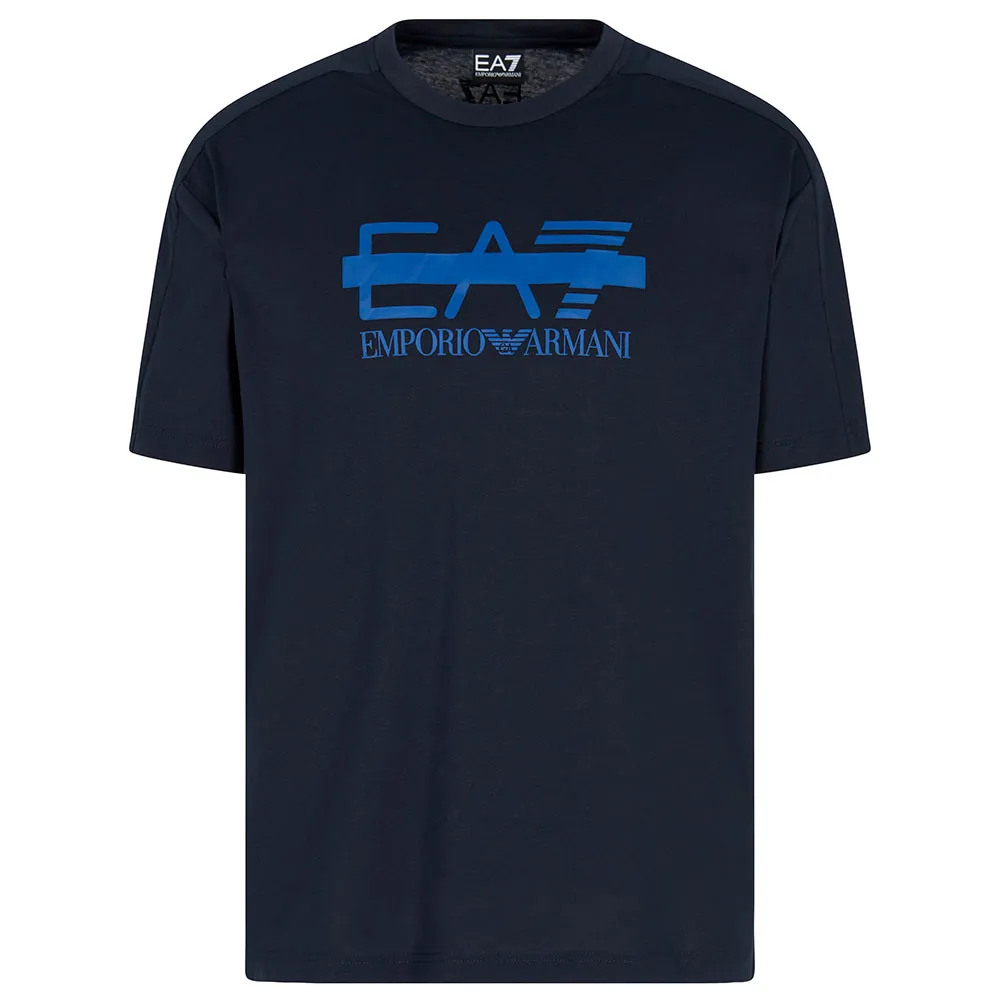 

Футболка с коротким рукавом EA7 EMPORIO ARMANI Train Logo Series Logo Barred, синий