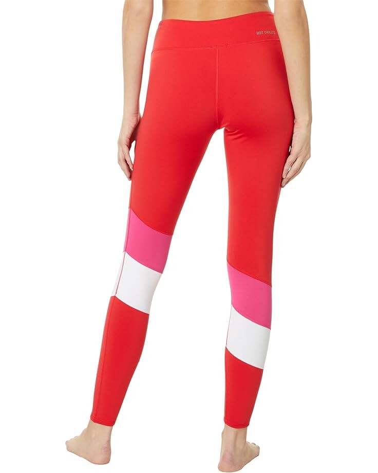 

Брюки Hot Chillys Micro Elite Chamois Color-Block Tights, цвет Modern/Fuchsia/White