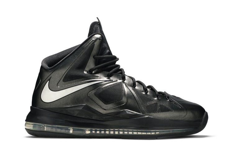 

Кроссовки Nike LeBron 10 'Carbon', черный