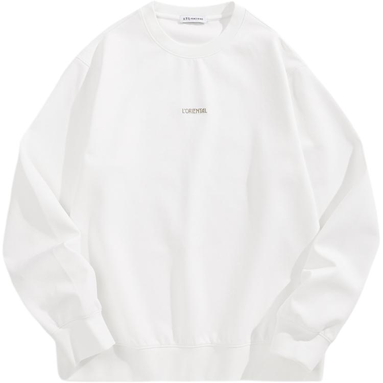 

Модный высокоэластичный свитшот с воротником-гольф и фактурной отделкой для мужчин PEACEBIRD MEN, mist белый 1