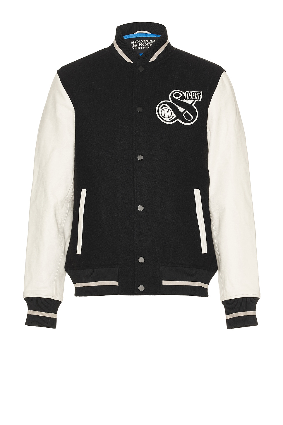 

Мужская куртка в стиле варсити Sartorial city от Scotch & Soda, black