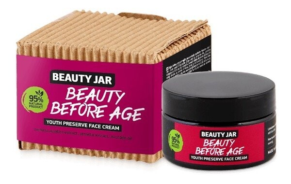 

Beauty Jar, Beauty Before Age, Натуральный крем для лица против морщин, 60 мл