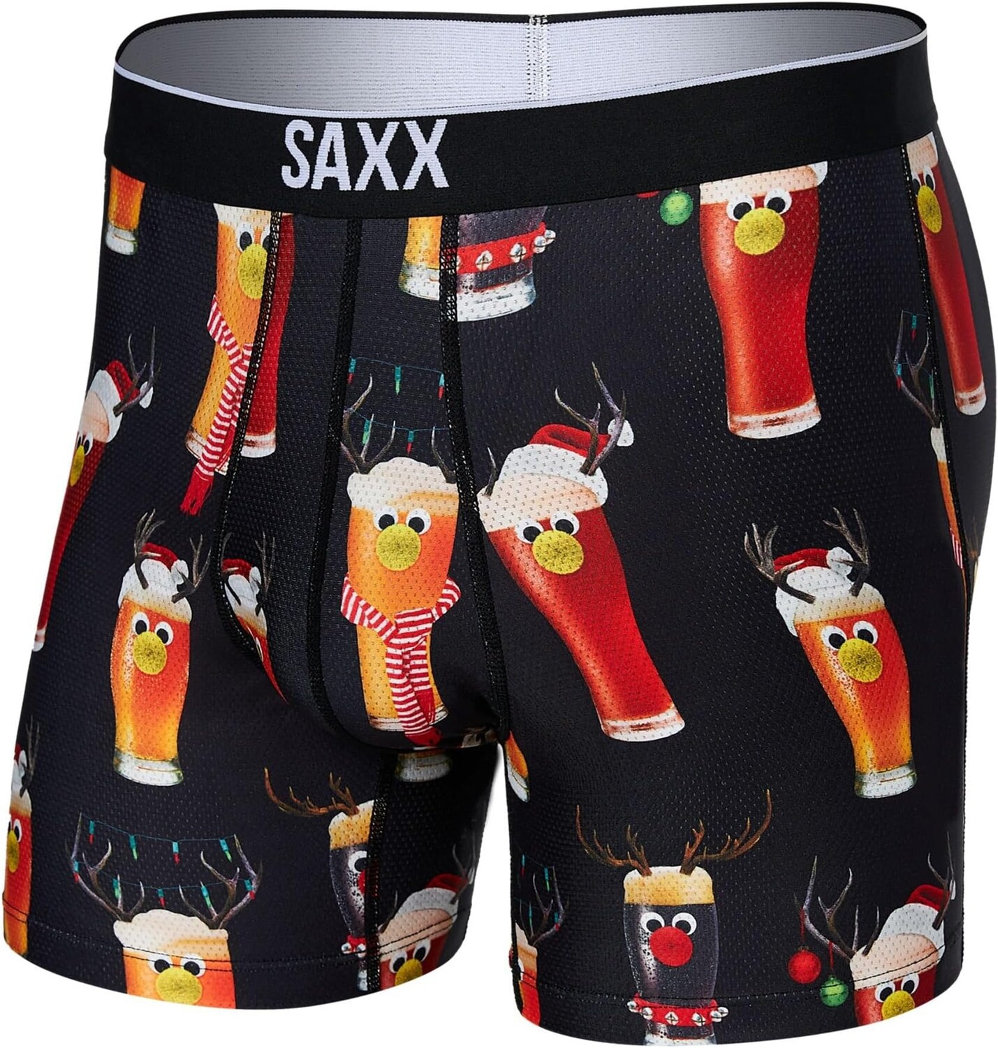 

Боксеры SAXX UNDERWEAR Volt Boxer Brief, цвет Reinbeer/Black