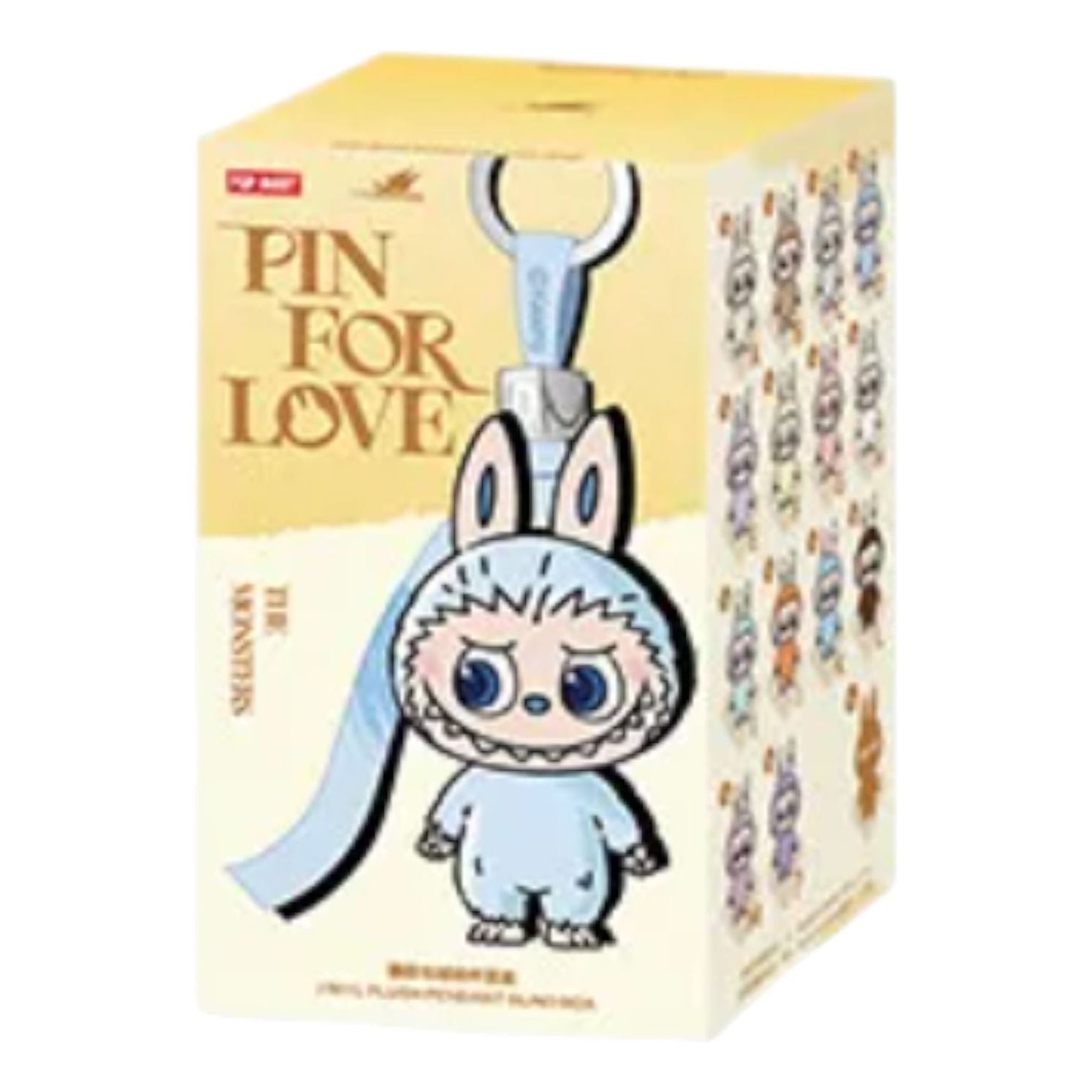 

Лабубу Pop Mart The Monsters Labubu Pin for Love Plush Pendant Sealed Case (A-M) (1 Blind Box)