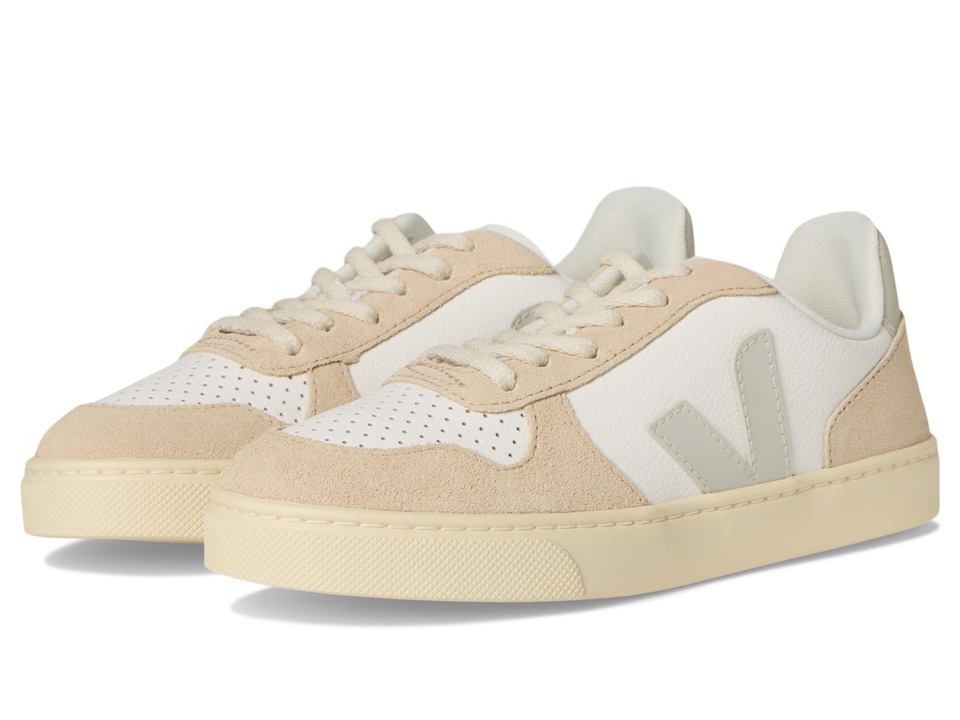 

Кроссовки VEJA Kids Small V-10 Laces, цвет White/Natural/Almond