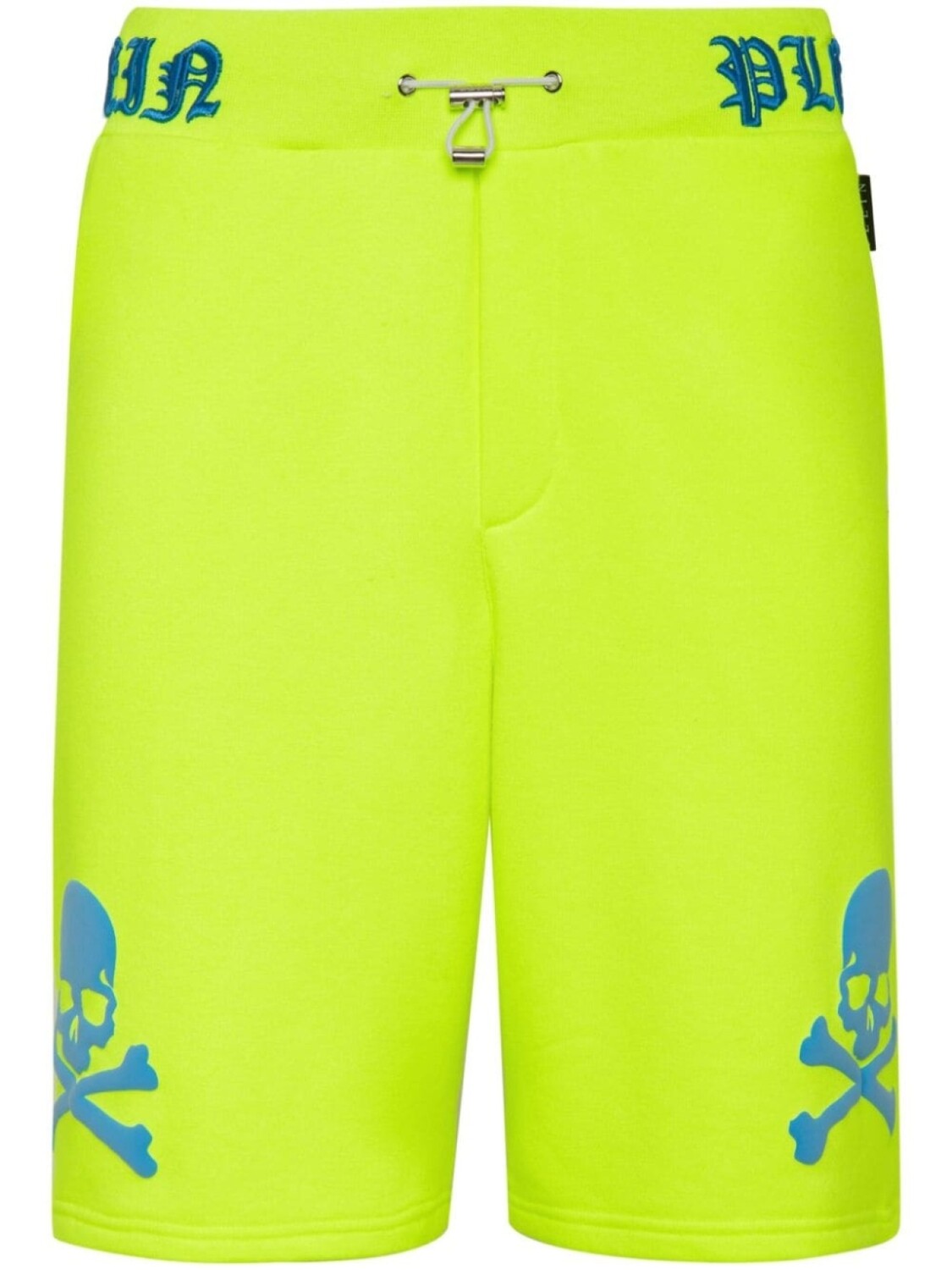 

Philipp Plein шорты Skull&Bones с вышитым логотипом, желтый