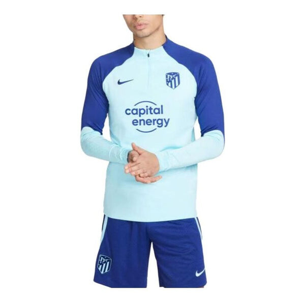 

Футболка 22 23 atletico madrid strike training top Nike, синий