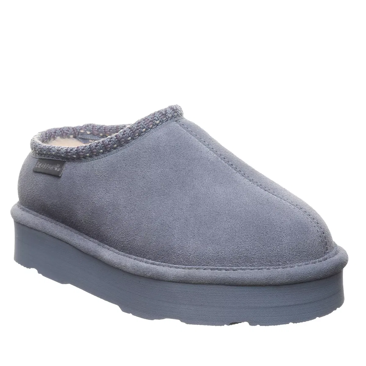 Детские тапочки для мальчиков с начесом Bearpaw, Blue Fin — фото 2