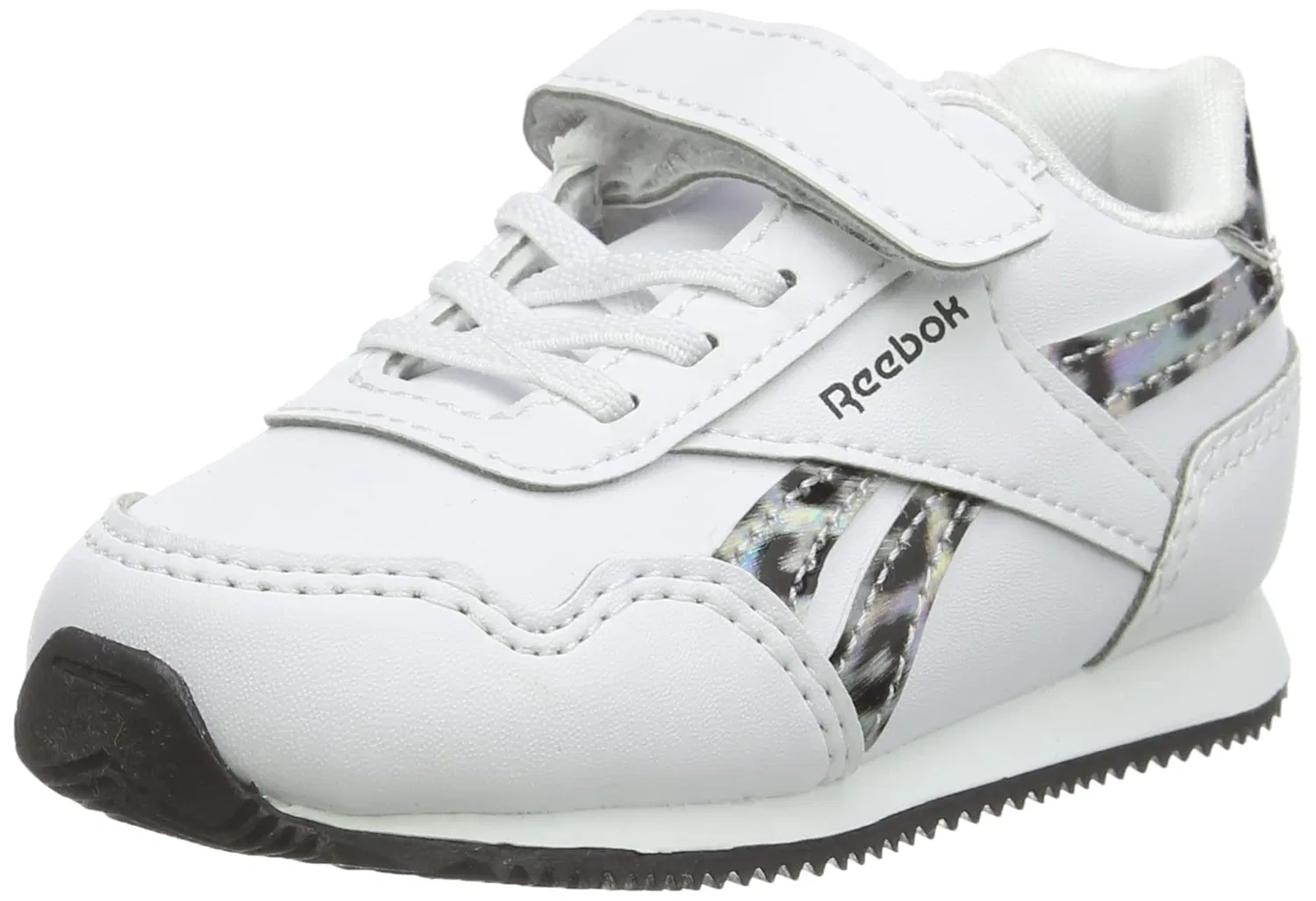 Детские кроссовки для девочек с принтом Royal Cljog 3.0 1v Reebok, Ftwr White Ftwr White Black