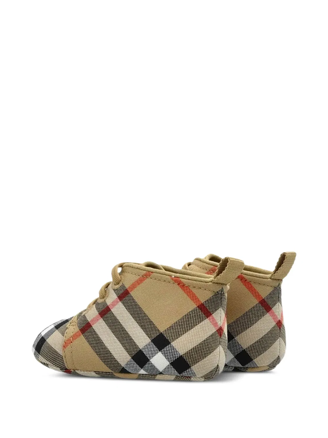 Пинетки Vintage Check бежевые Burberry, нейтральные — фото 2