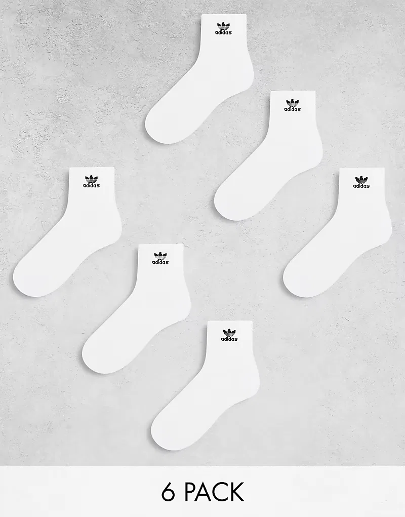 Носки низкие 6 шт Adidas Originals, белый