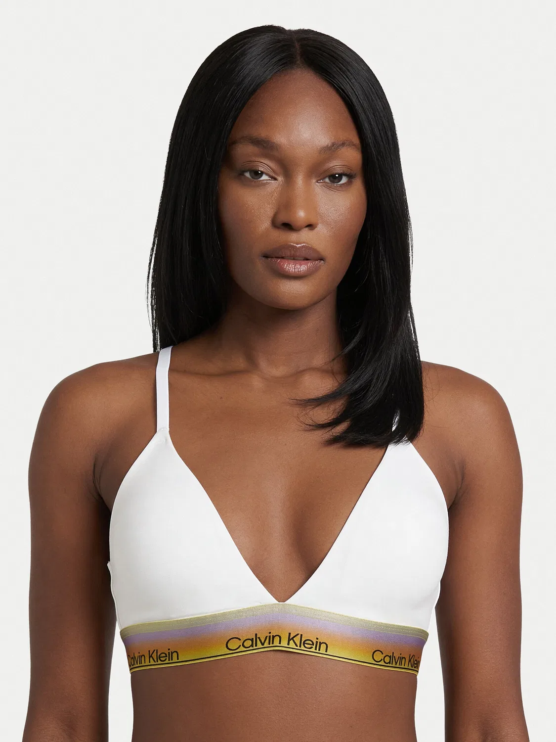 Женский бюстгальтер без косточек Calvin Klein, белый