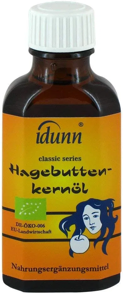 Масло розы Idunn Naturprodukte, 50 мл, Холодного отжима