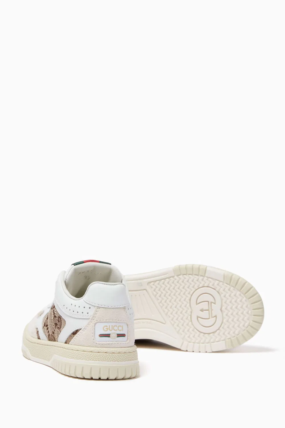 Кроссовки кожаные GG Sneakers Gucci — фото 2