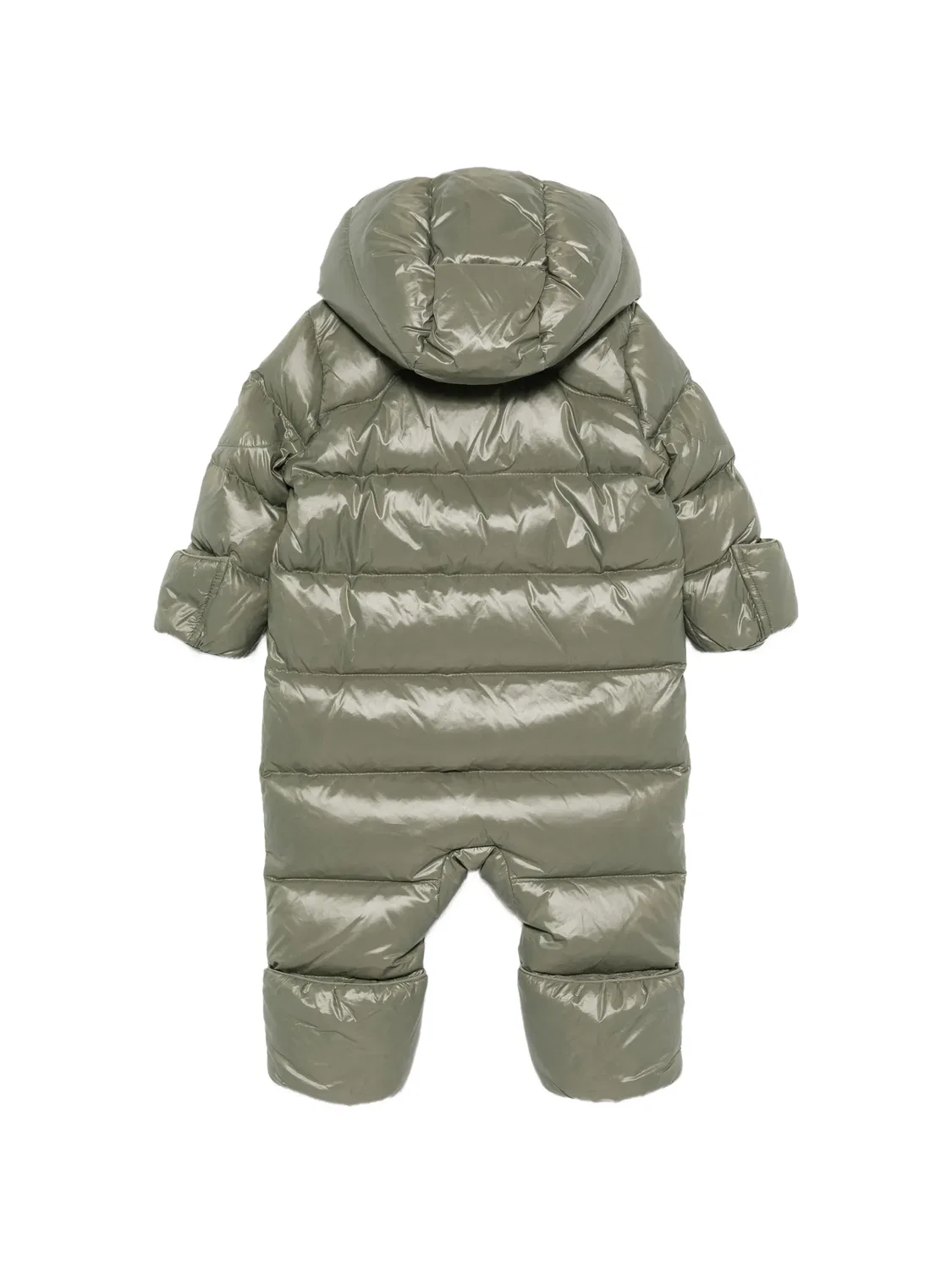 Стеганый зимний комбинезон с капюшоном Polo Ralph Lauren Kids, зеленый — фото 2