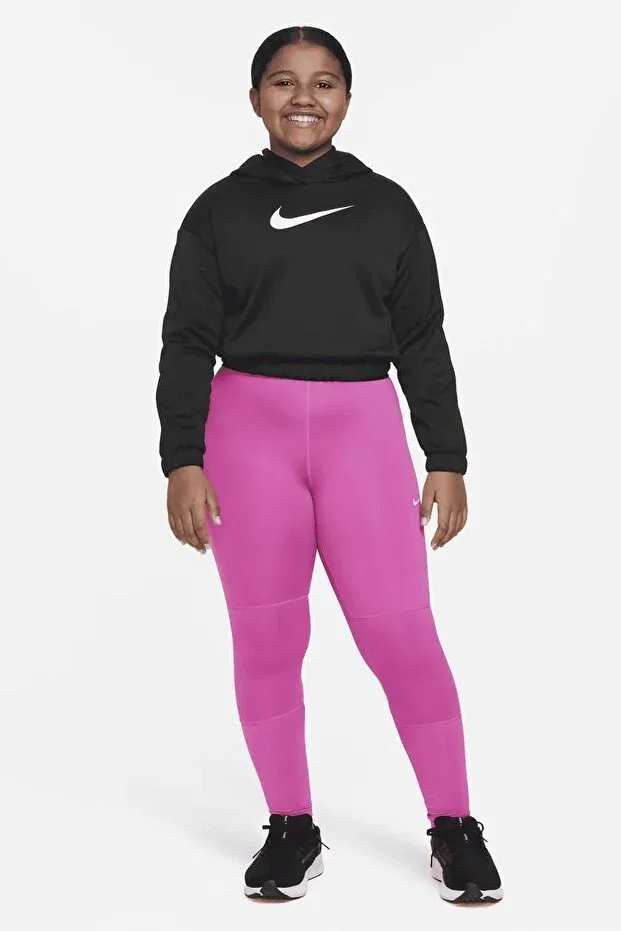 Детские леггинсы для девочек скинни Plus Size Nike, Pink — фото 3