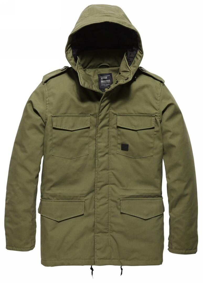 

Куртка Vintage Industries Darren Parka, оливковая, Зеленый, Куртка Vintage Industries Darren Parka, оливковая
