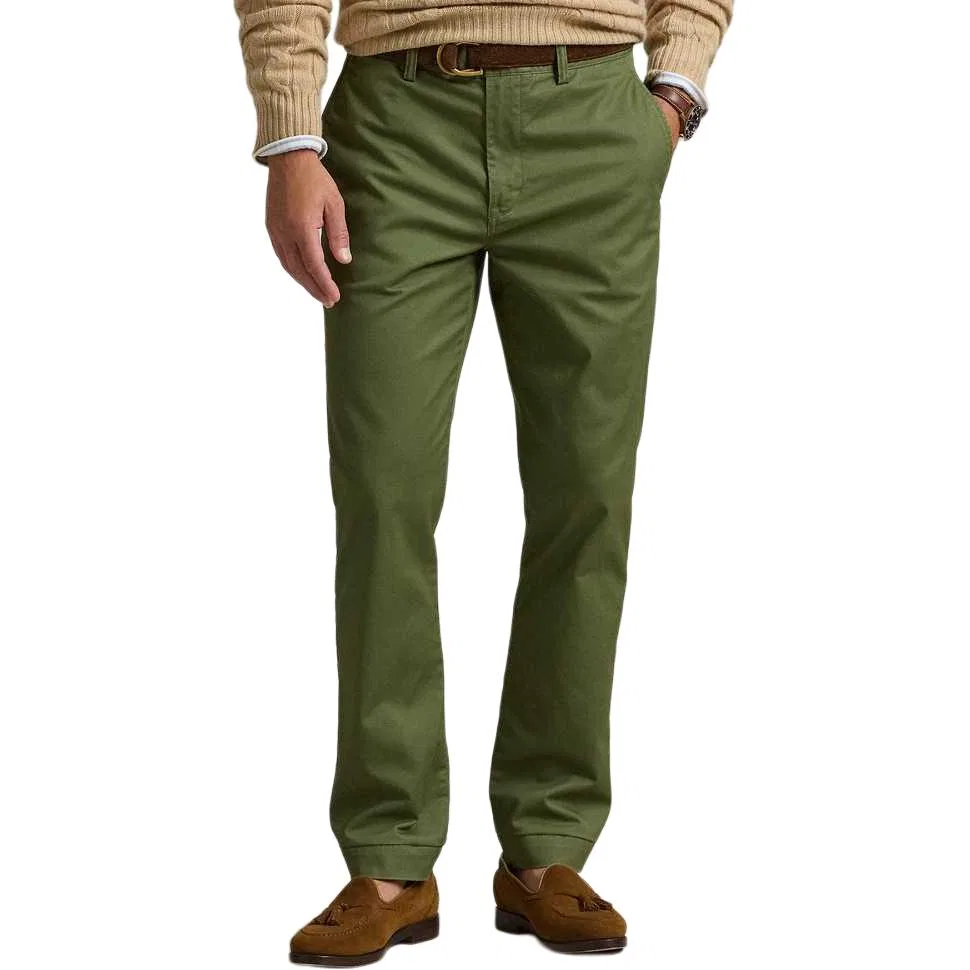 Мужские повседневные брюки с принтом Flower Path Green, Polo Ralph Lauren, Green — фото 4