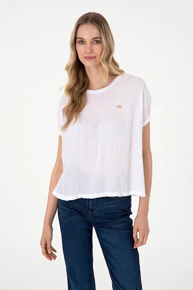 Женская футболка с коротким рукавом U.S. Polo Assn., White
