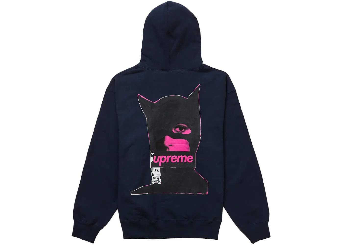 Мужская худи с капюшоном с принтом Catwoman Supreme, Navy