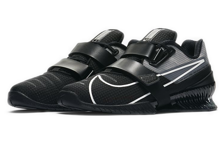Кроссовки Nike Romaleos 4, черный/белый — фото 3