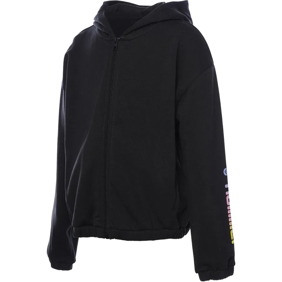Детский худи с капюшоном, с принтом, Jazz, Hummel, Черный