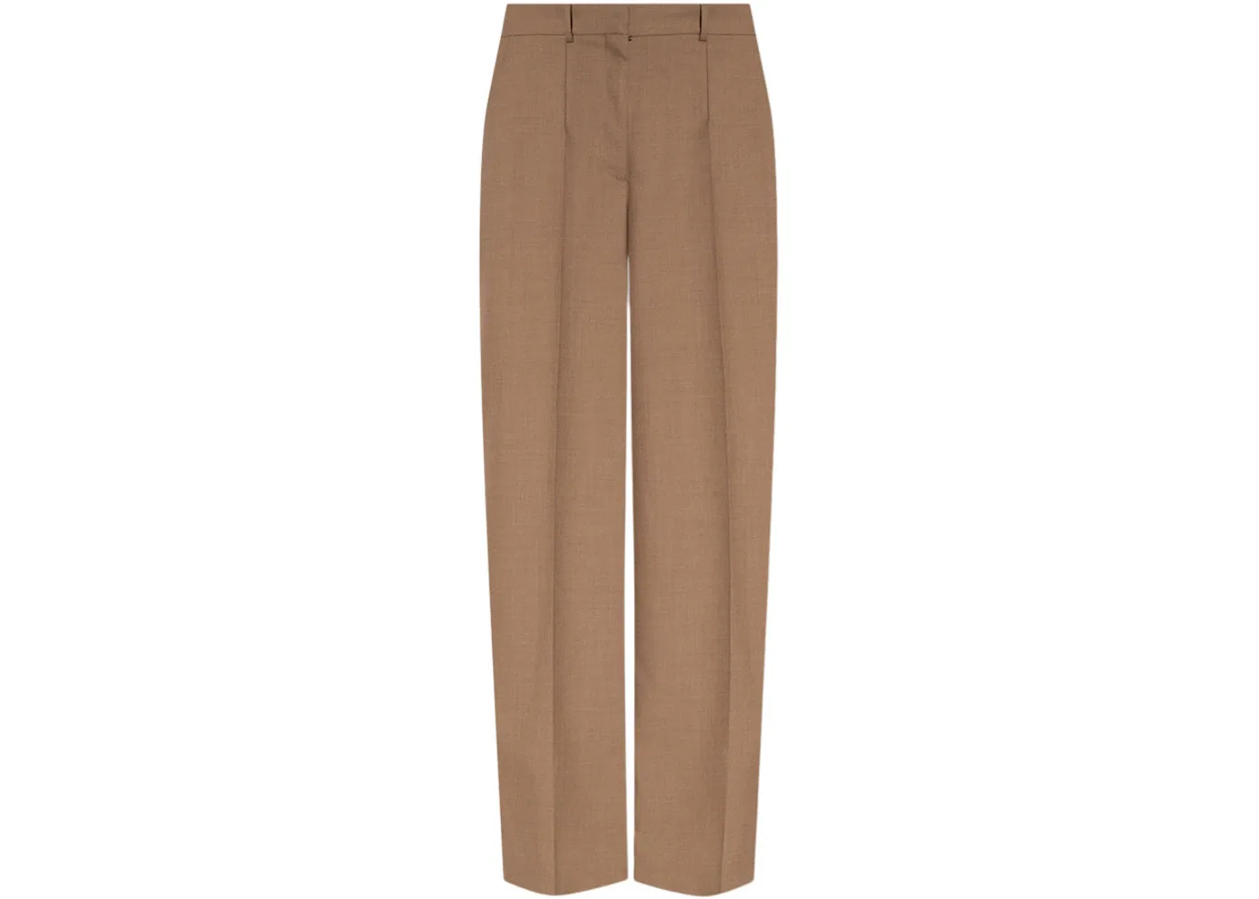 Женские брюки с плиссировкой спереди Jane Burberry, Brown