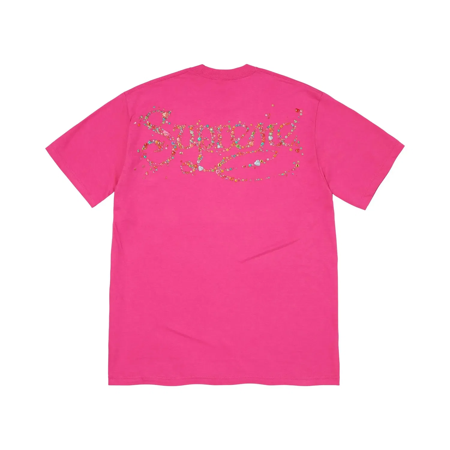 Футболка с принтом Supreme Gems, Fuchsia
