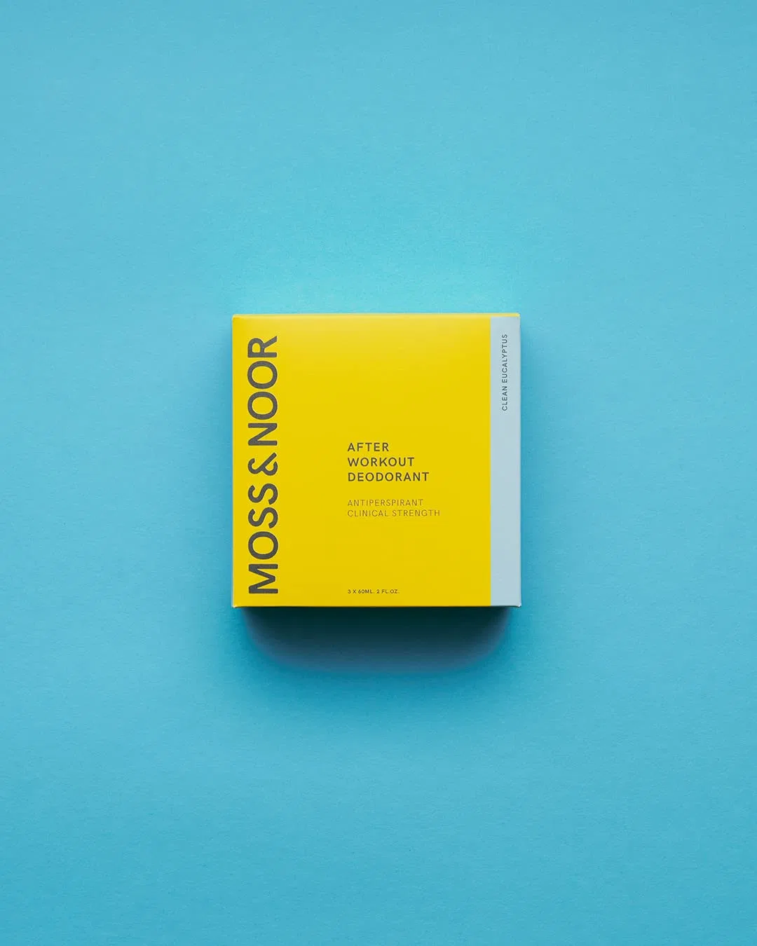 Дезодорант антиперспирант After Workout Moss & Noor, 3 x 60 мл, Эвкалипт — фото 2