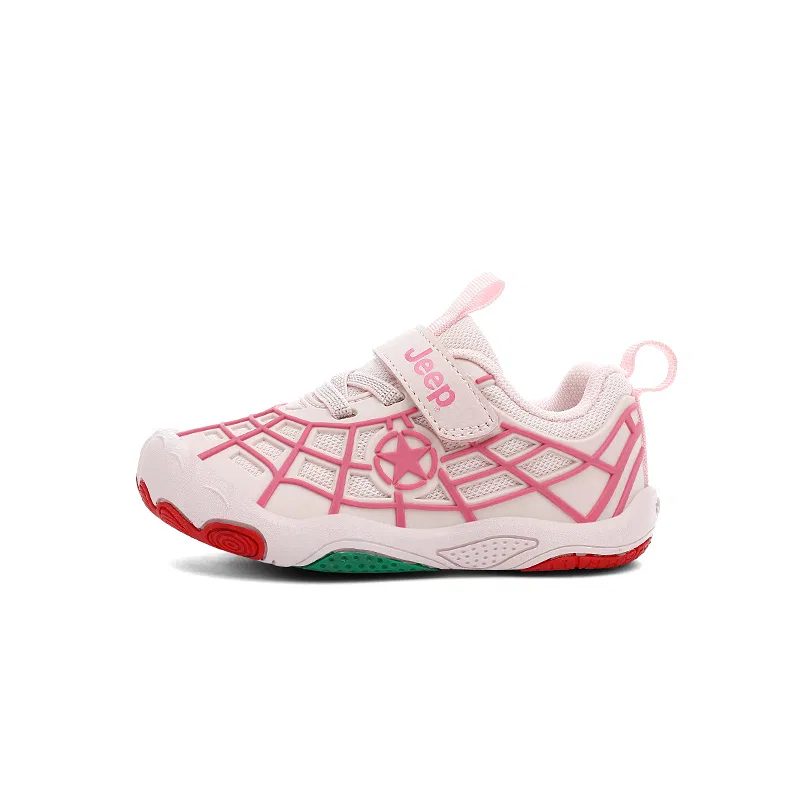 Детские кроссовки для мальчиков с защитой от ударов Jeep, Peach Pink Double Mesh