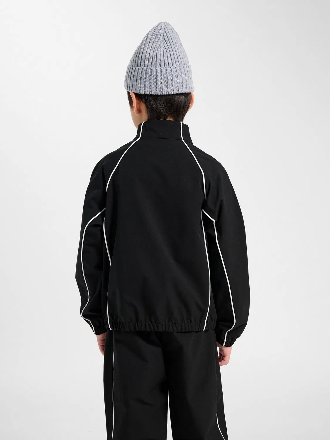 Детская куртка с молнией Hmljr Street Hummel, Schwarz — фото 2