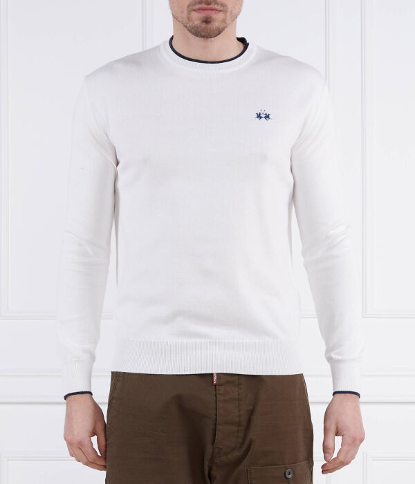 

Свитер La Martina Maglione Regular Fit, белый