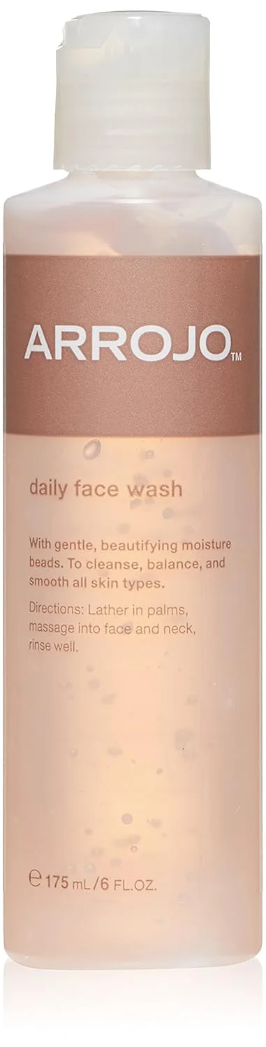 Гель для умывания Arrojo — Очищающее средство для лица Daily Facial Cleanser с увлажняющими микрогранулами и, 170 г