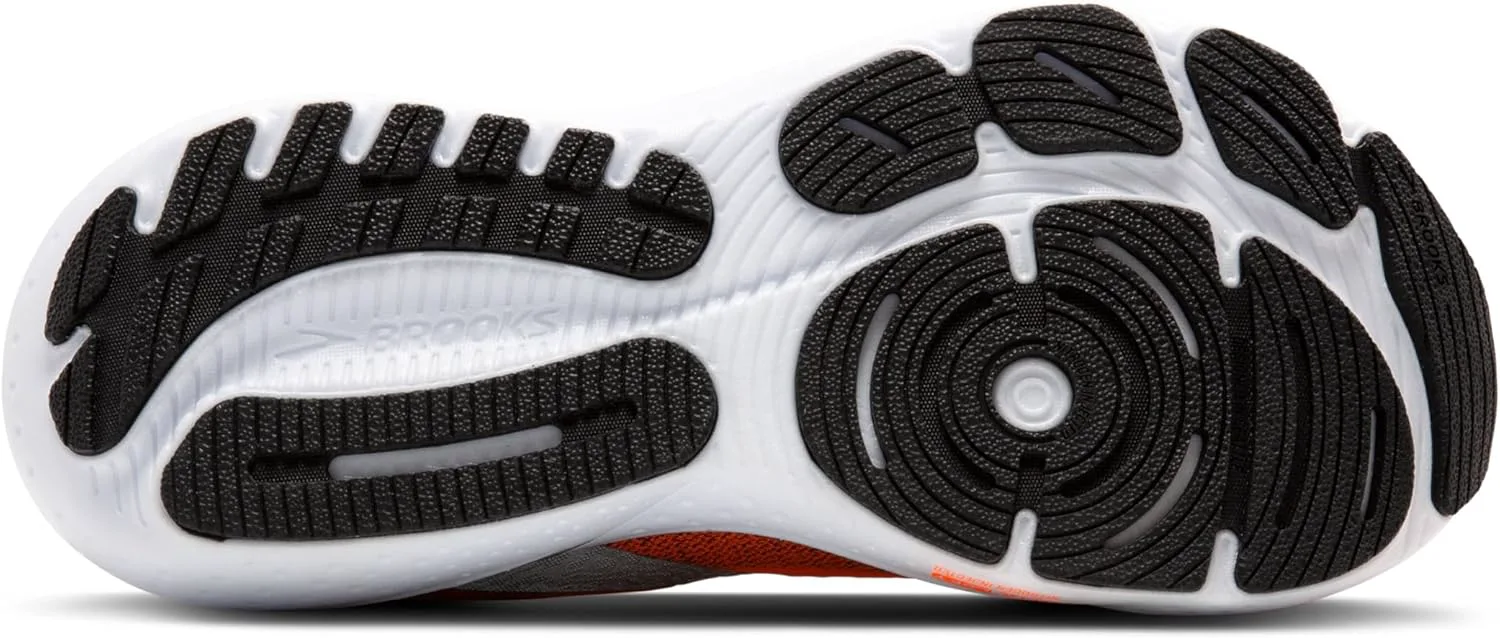 Мужские кроссовки Brooks Glycerin 21 Neutral для бега, оранжевый/черный/белый — фото 2