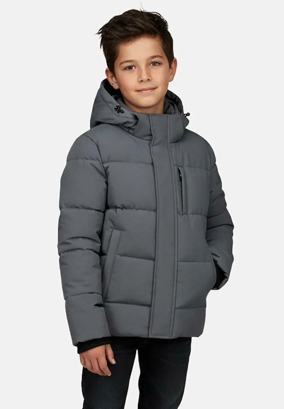 Зимняя куртка Jas Bradco Jr Cars Jeans, Mid Grey