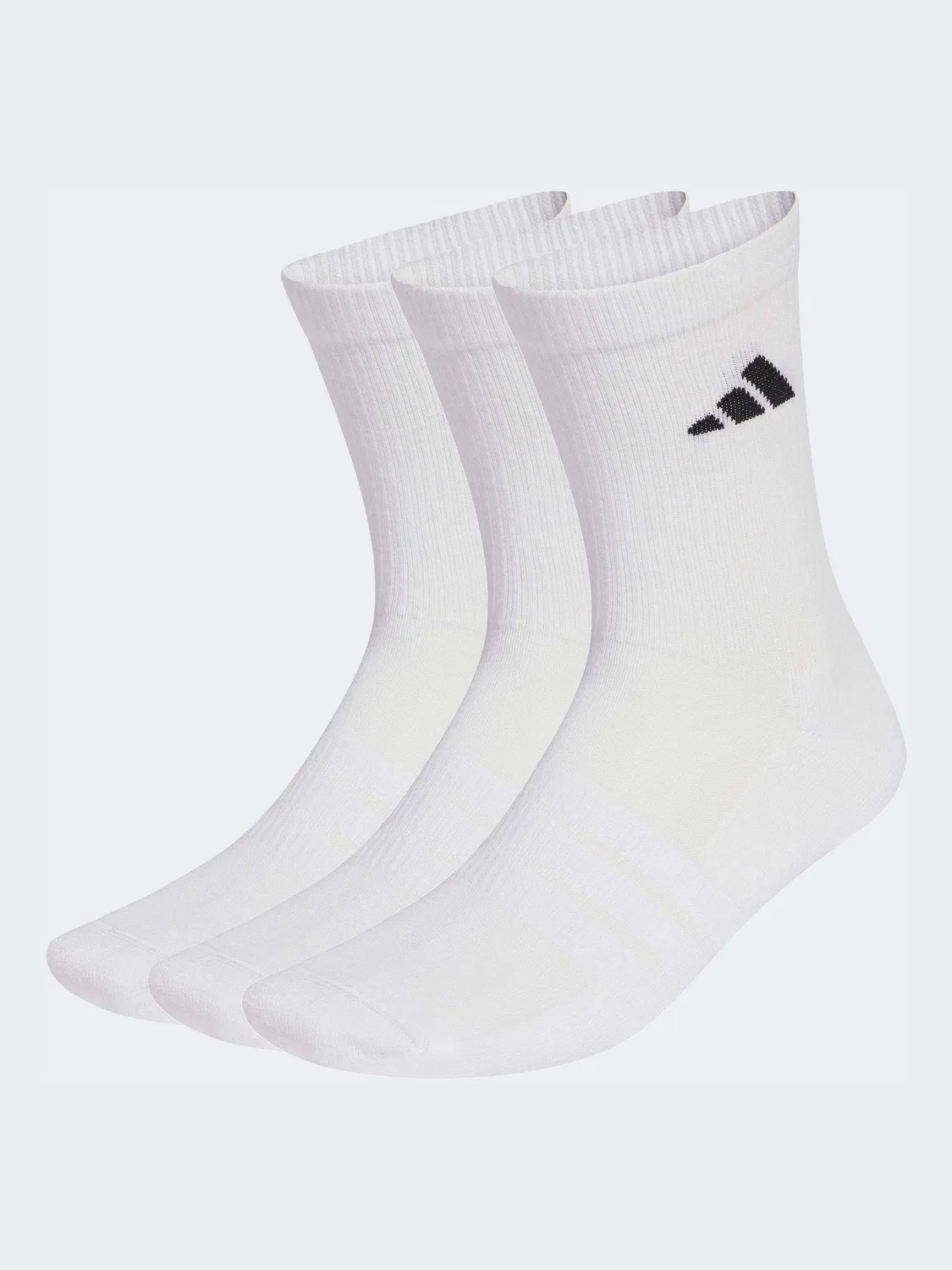 Носки спортивные 3 пары adidas, белый