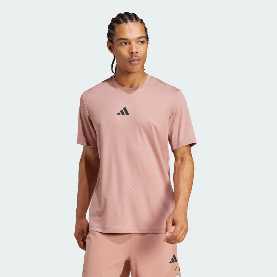 Футболка с коротким рукавом PrimeLift 3-Stripes Tee adidas, Черный