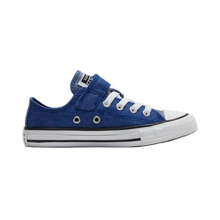 Детские кеды из канваса с принтом Chuck Taylor All Star 1V Abrasion Resistant Low top, Converse, Blue — фото 3