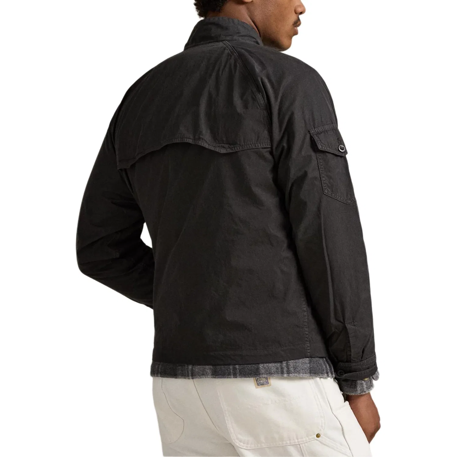 Мужская ветровка из твила Polo Ralph Lauren, Dark Gray — фото 4