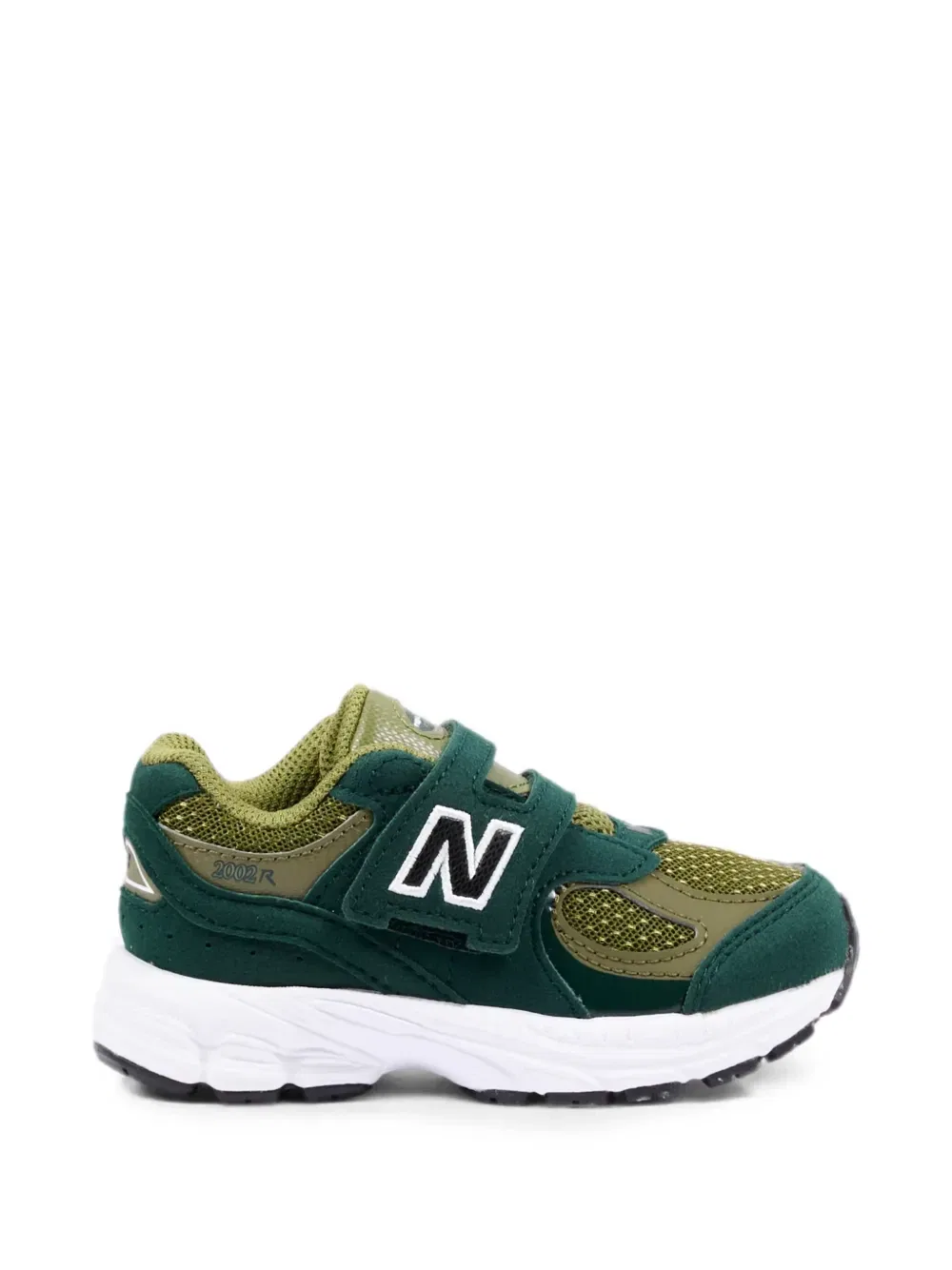 Кроссовки 2002 на липучках New Balance Kids, зеленый