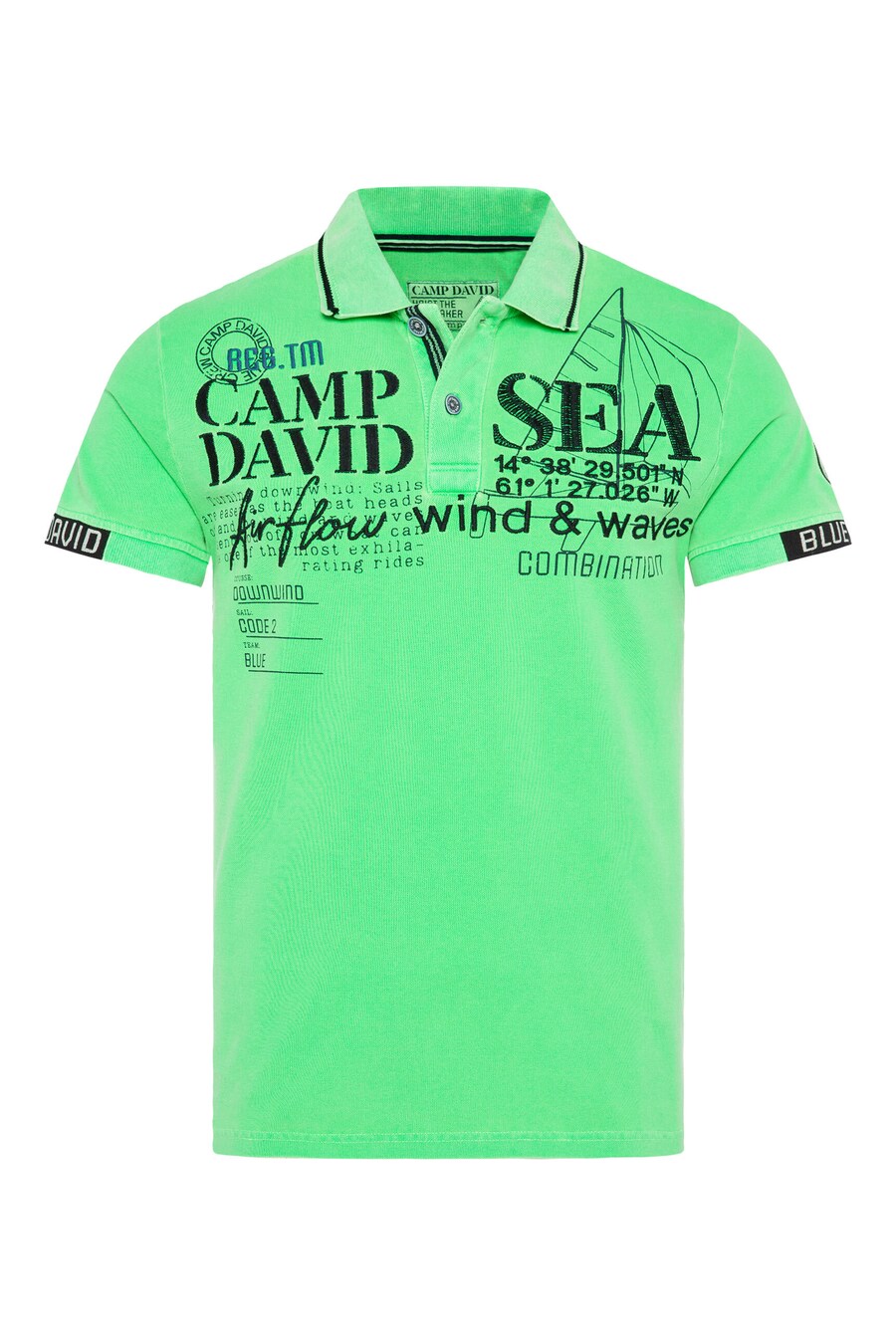 

Рубашка CAMP DAVID, зеленый