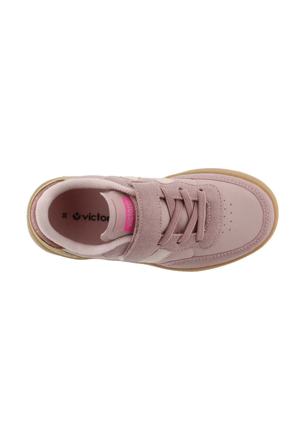 Детские туфли Oslo low Victoria Shoes, Nude — фото 3
