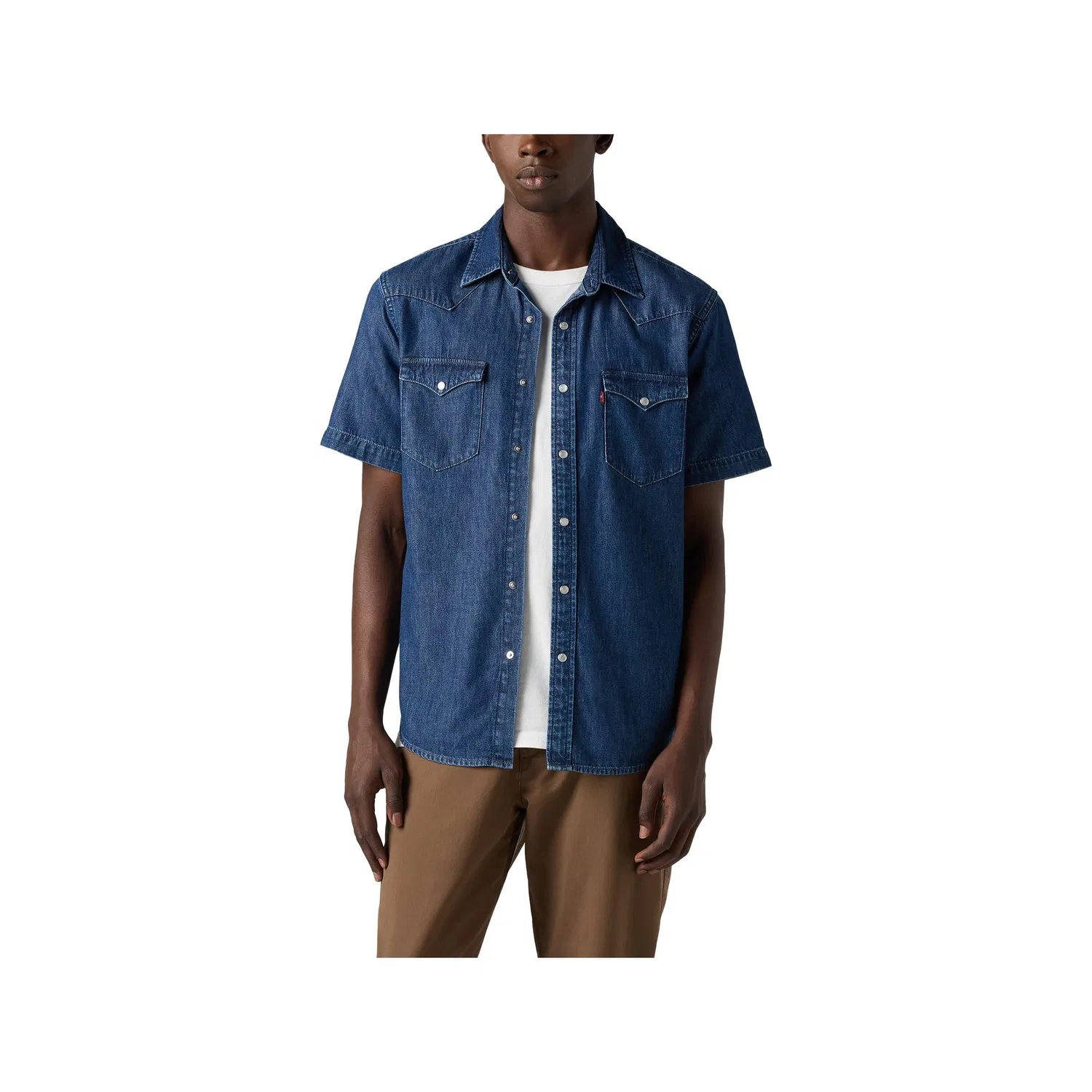 Мужская рубашка с длинным рукавом Classic Western Levi's, Laurel Dark Wash